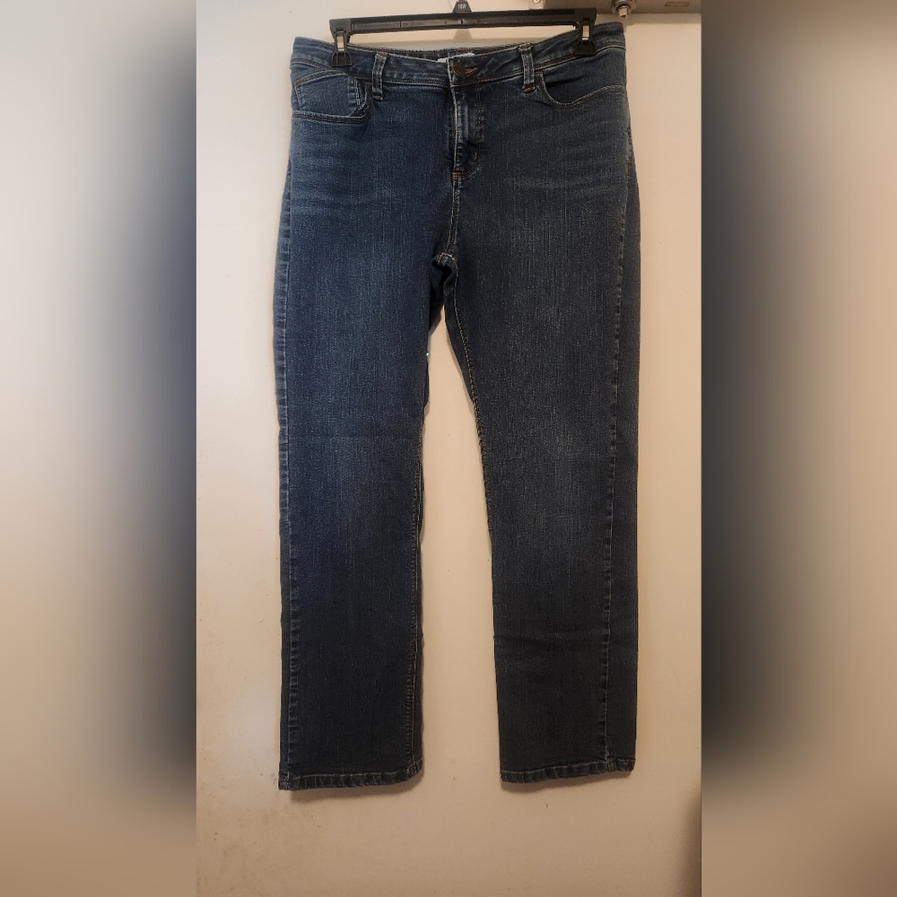 Classic Blue Denim Jeans Lee Perfect Fit